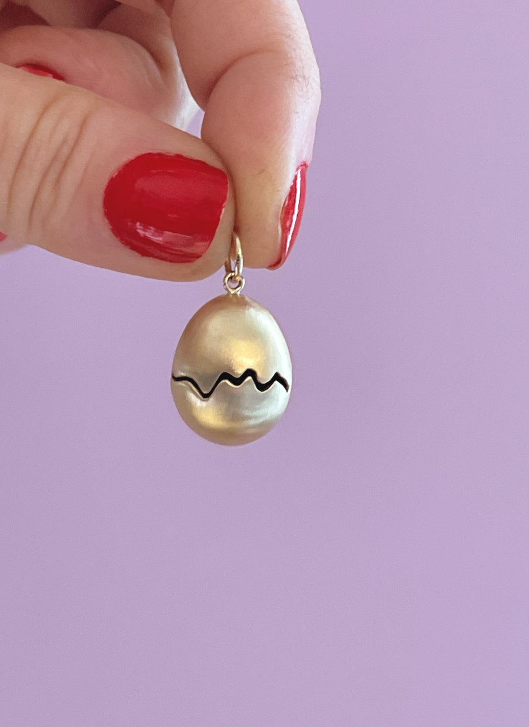 Broken Egg Charm