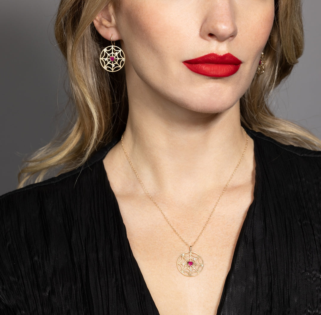 Web of Love Necklace