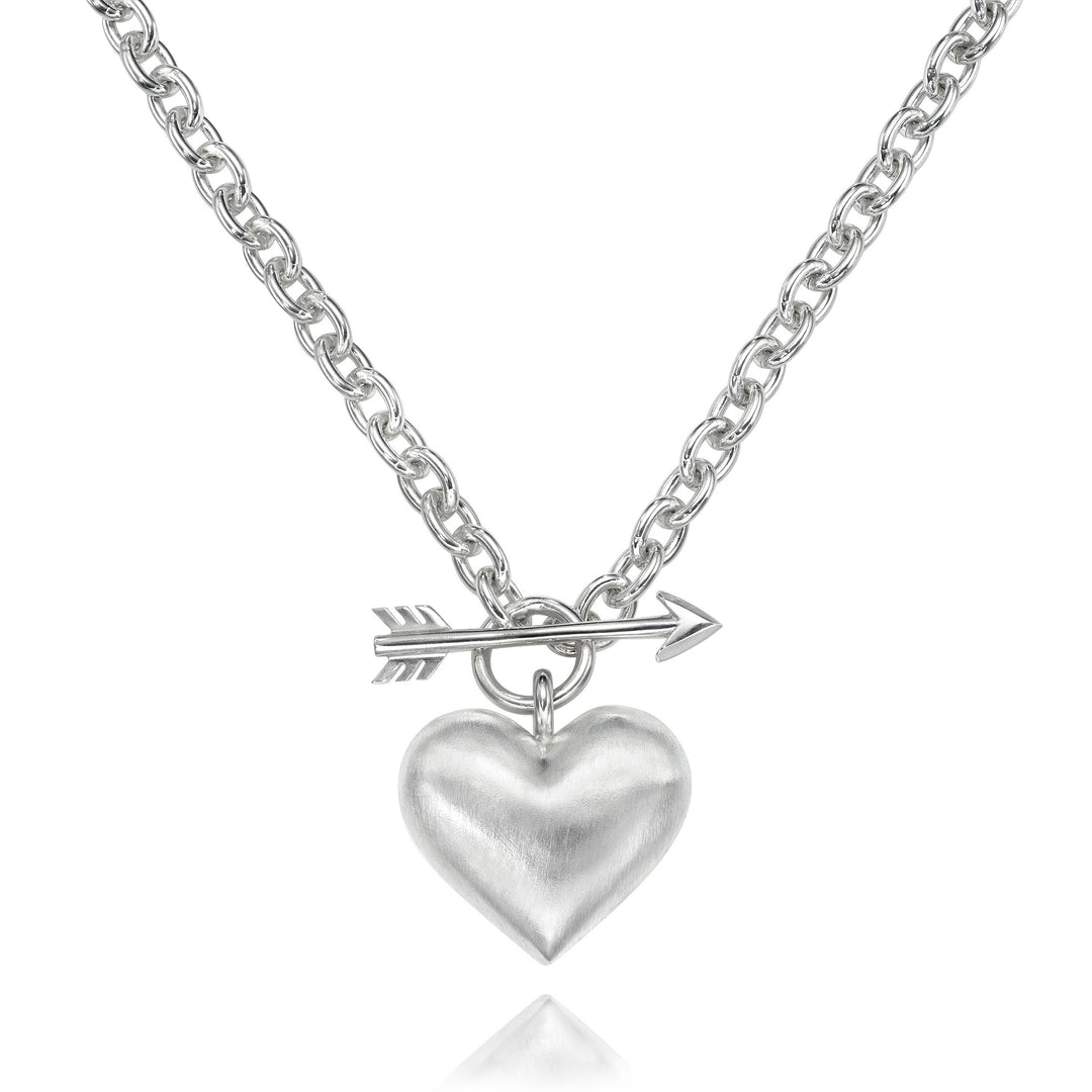 Medium Cupid's Heart Necklace