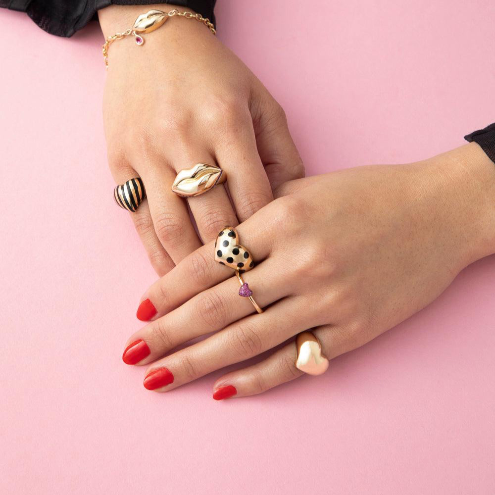 Chubby Heart Ring
