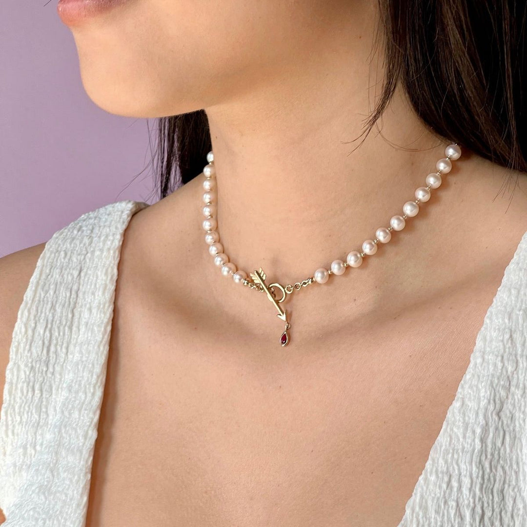 Artemis Pearl Necklace