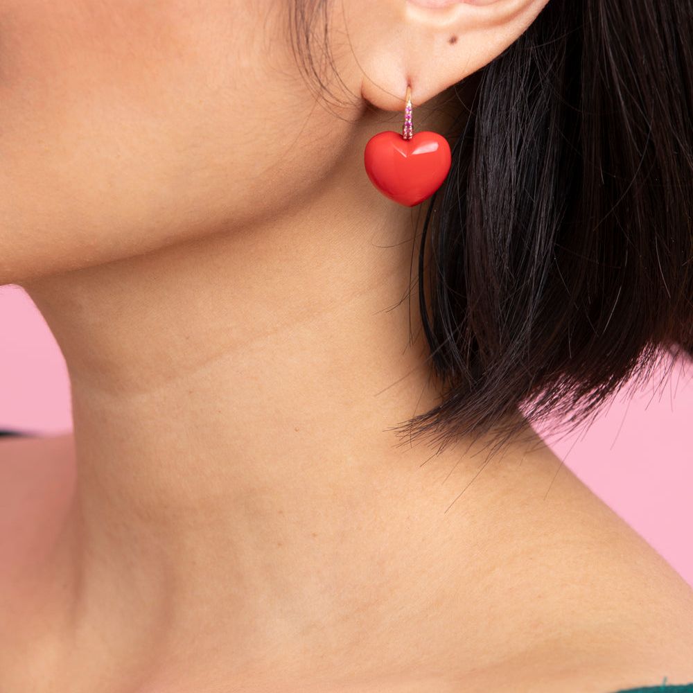 Heart Dollop Earrings