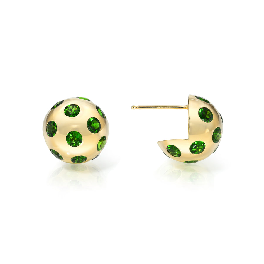 Rachel-Quinn-Jewelry-Polka-Dot-Ball-Earrings-chrome-diopside-shown-as-a-pair-on-white-background