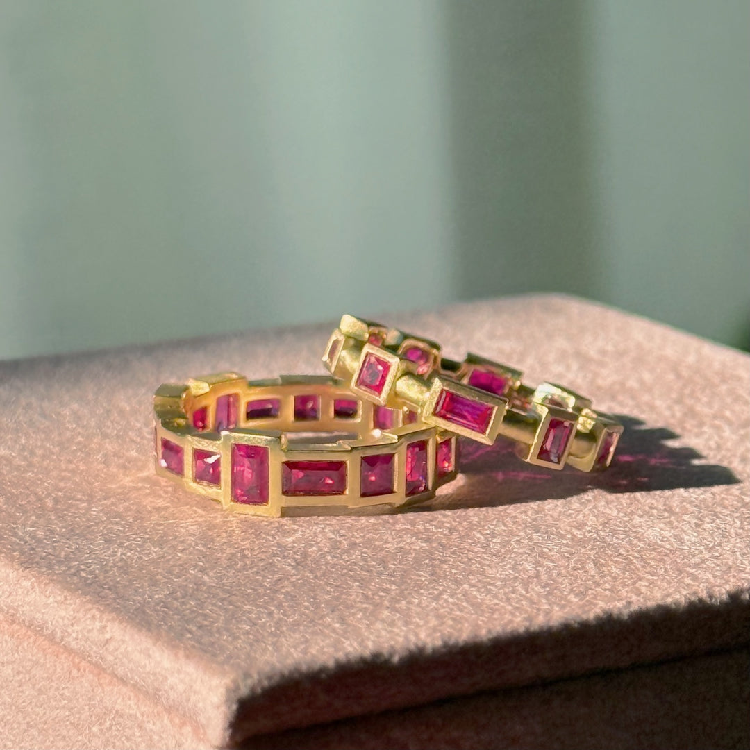 Ruby Jumbles Eternity Band