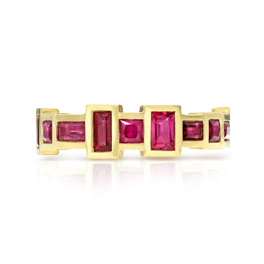 Ruby Jumbles Eternity Band