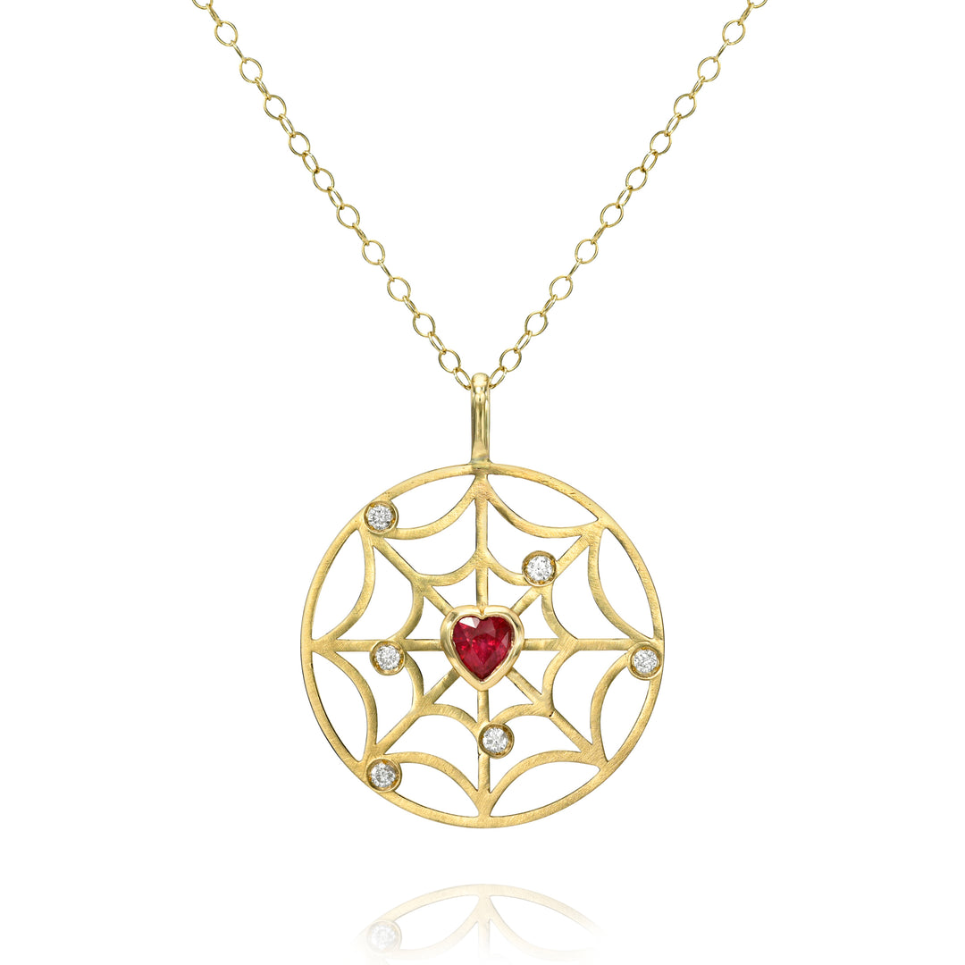 Web of Love Necklace