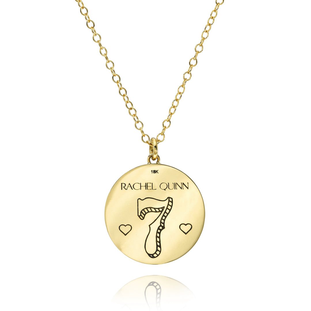 Rachel Quinn x Gemfields Lucky Love Token Necklace