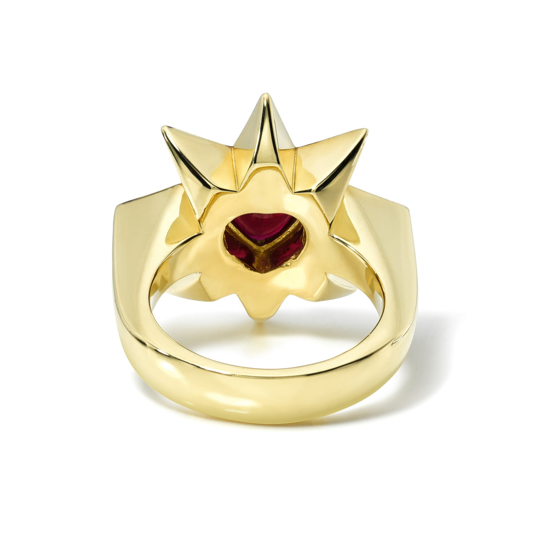 Rachel Quinn x Gemfields Radiant Heart Pinky Ring