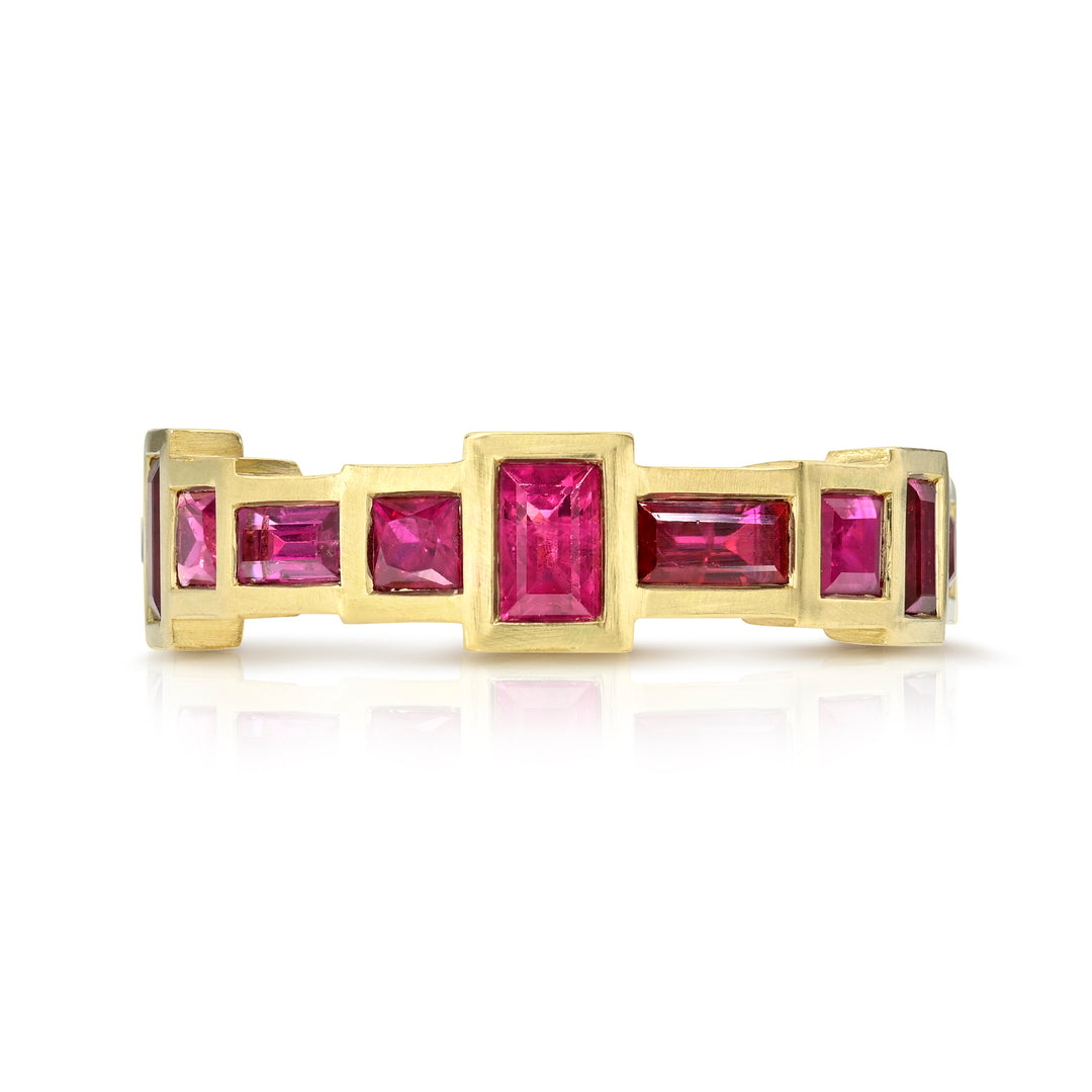 Ruby Jumbles Eternity Band