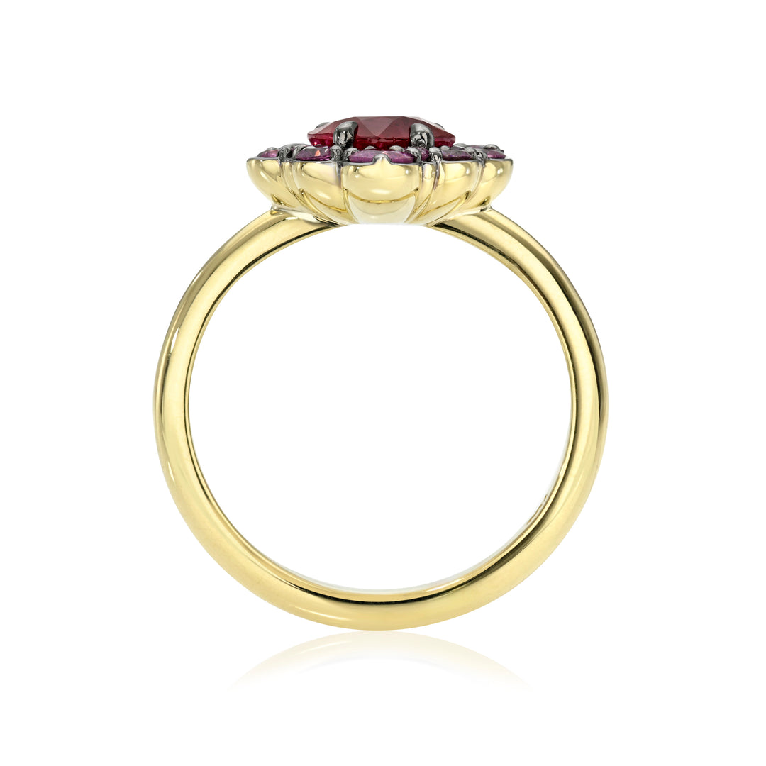 Ruby Heart Bubble Bath Ring