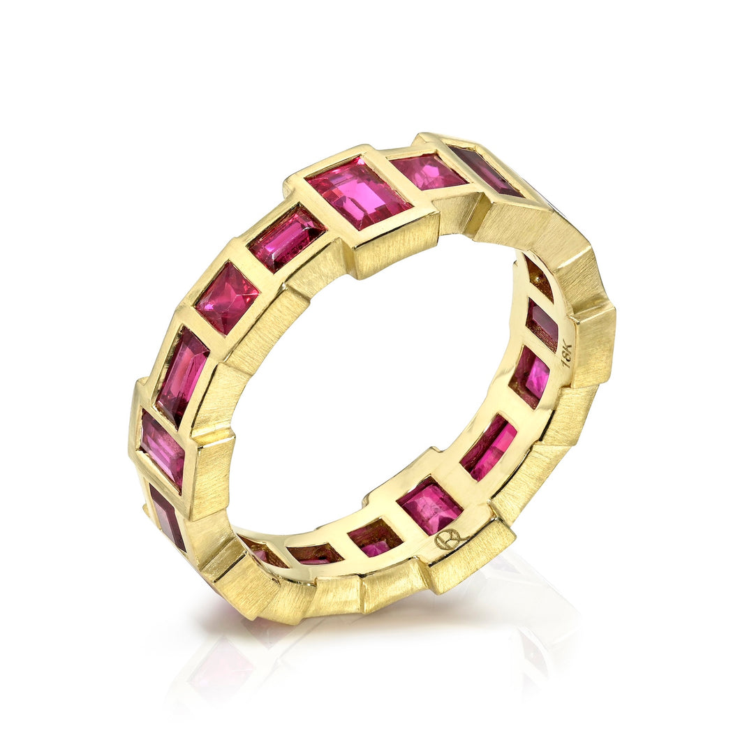 Ruby Jumbles Eternity Band